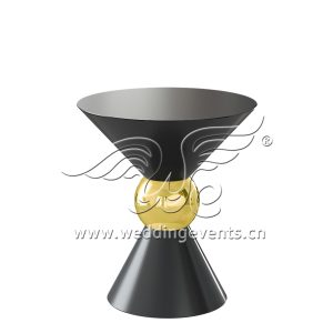 black cocktail table