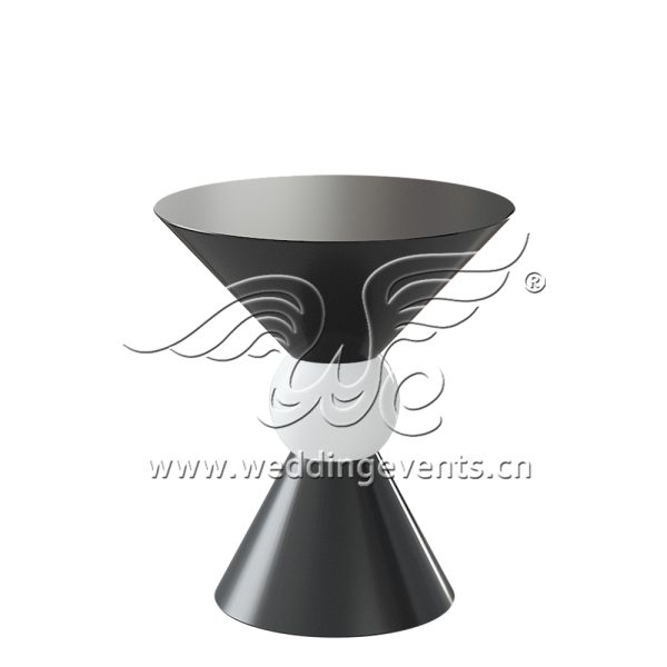 black cocktail table