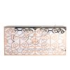 Counter Table Bar Pattern Rose Gold Stainless Steel