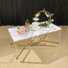 Coffee Table with Acrylic Legs for Wedding Decoration