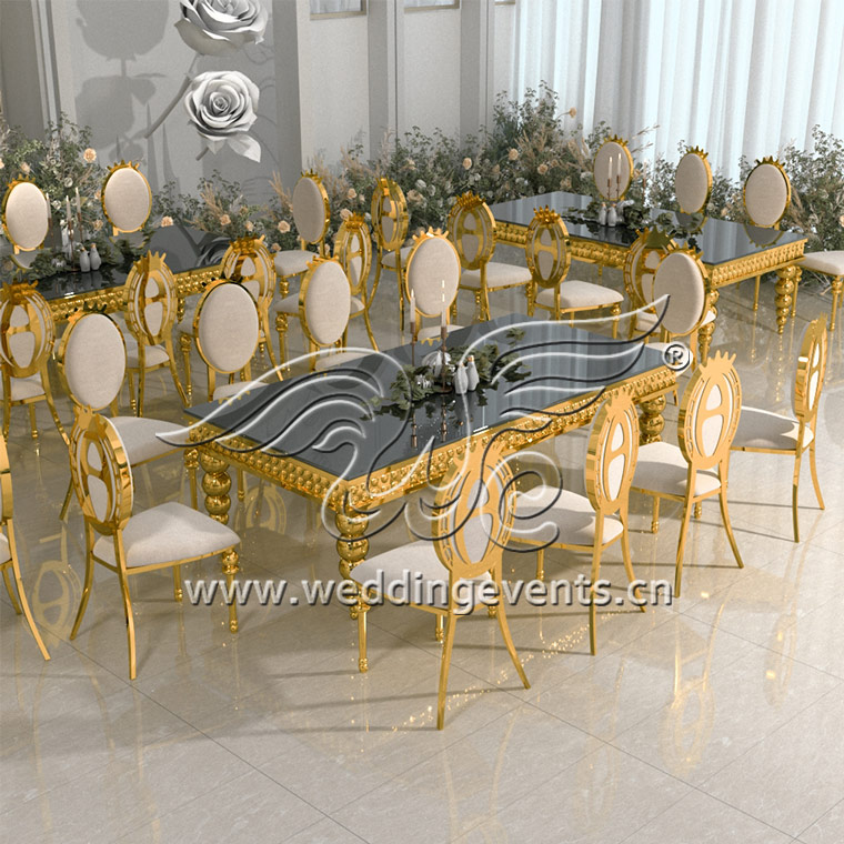 Stainless Steel Wedding Dining Chair