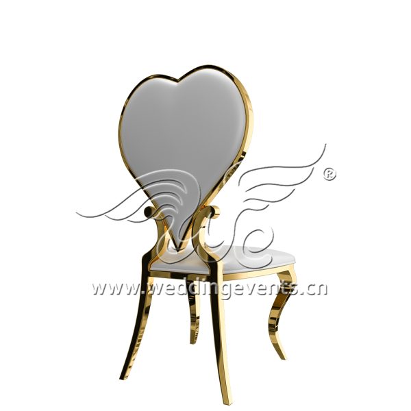 Heart shape wedding chair