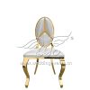 Benz Logo Chair High Back Gold Event Chairs