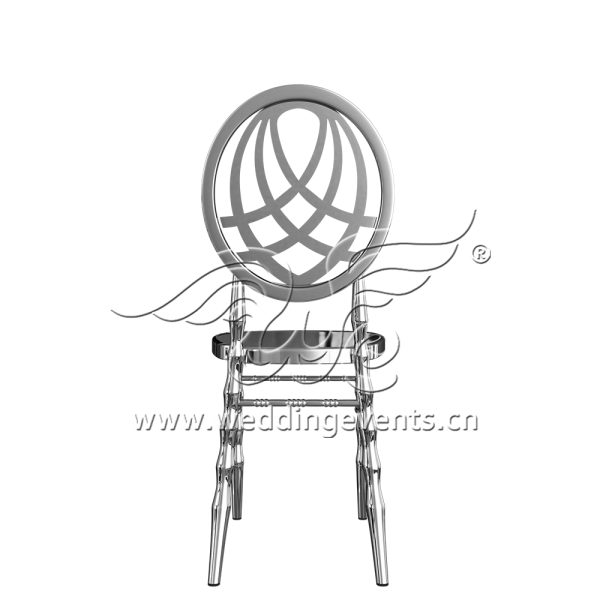 Silver Wedding Chair