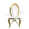 Luxury Acrylic Back Chair Cross Leg for Wedding