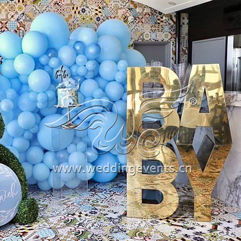 Baby shower backdrop