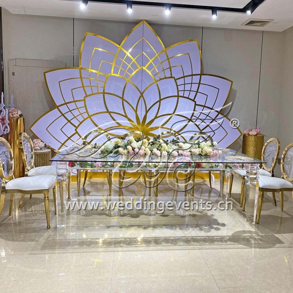 Lotus wedding backdrop