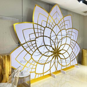 Lotus wedding backdrop