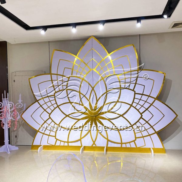 Lotus wedding backdrop