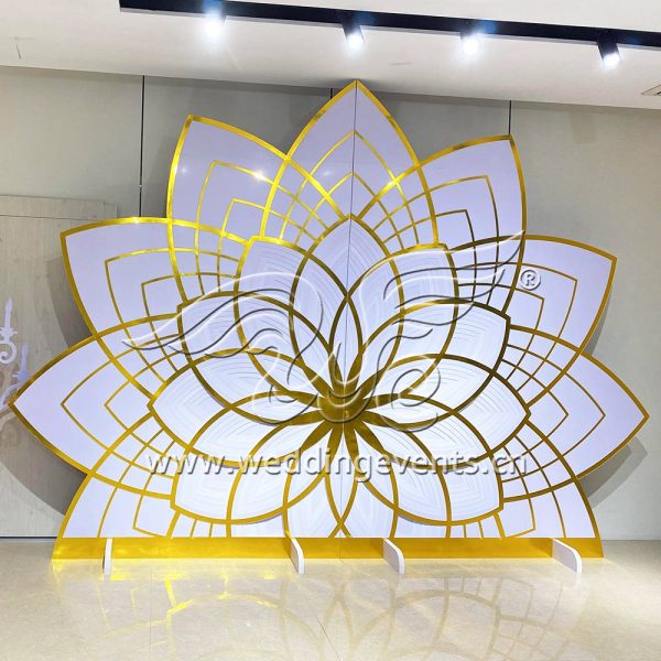 Lotus wedding backdrop