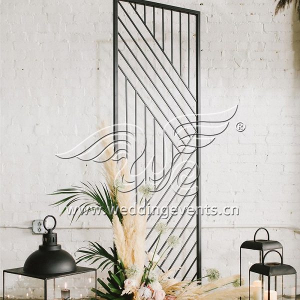 Simple wedding backdrop