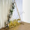 Triangle Wedding Backdrop Arbor Arch Stand