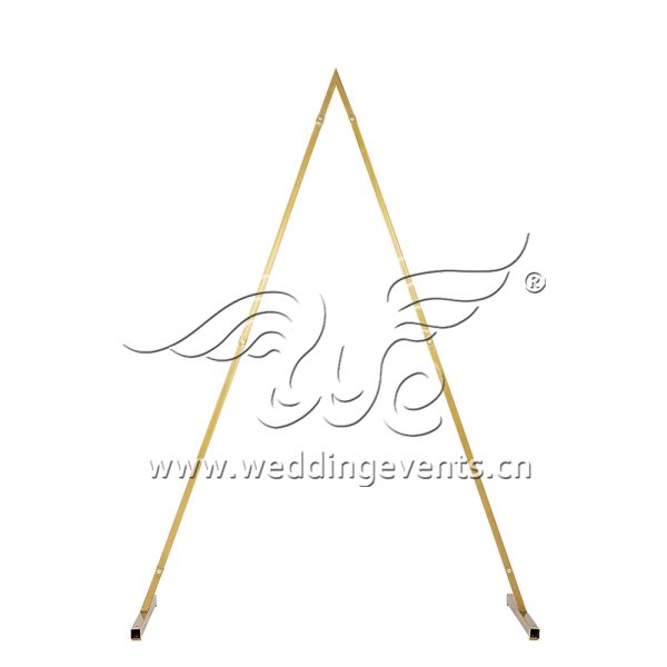 Triangle wedding backdrop