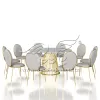 Event Round Tables for Sale White MDF Top