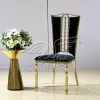 High Back Tufted Dining Chair In Black