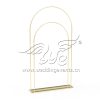 Wedding Arch Decoration Ideas Gold Metal Backdrop