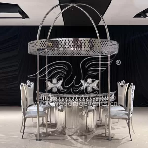 Crystal Round Wedding Tables