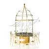 Palace Crystal Table Luxury Golden Frame