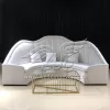 Arch Arrangement Wedding Sofa Velvet In White