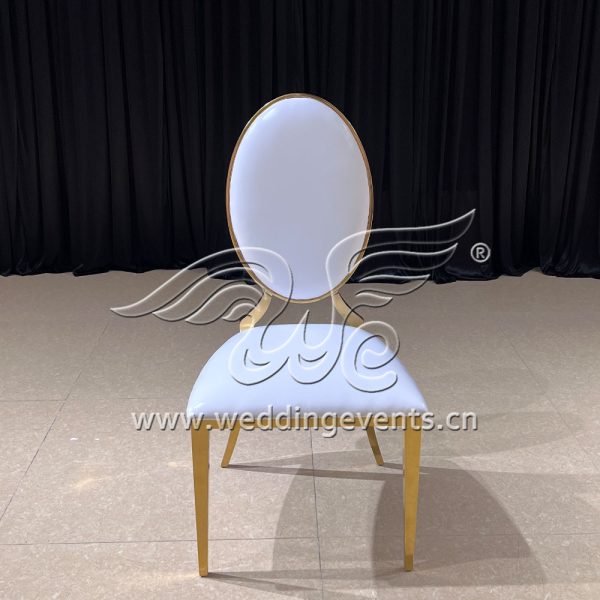 White Louis Chair Wedding