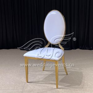 White Louis Chair Wedding