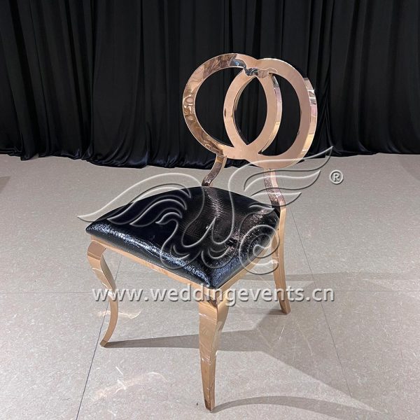 Vintage Leather Wedding Chairs