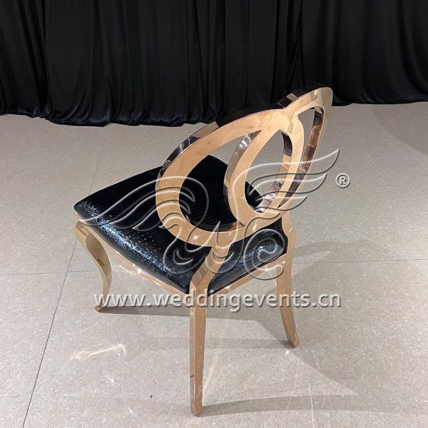 Vintage Leather Wedding Chairs