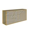 Restaurant Bar Counter Design Vertical Stripes Pattern