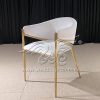 Banquet Chair Factory White Velvet Seating Curved Back