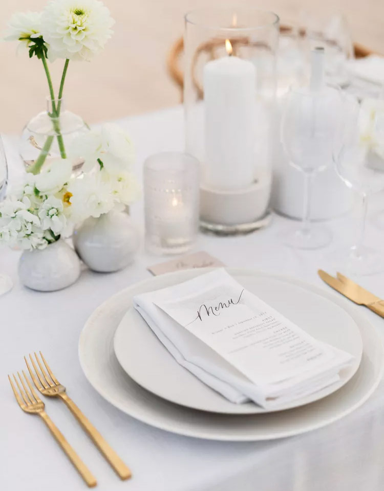 Elegant Wedding Charger Plate