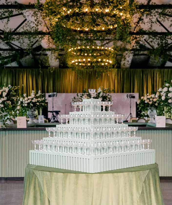 Exquisite Champagne Tower Ideas