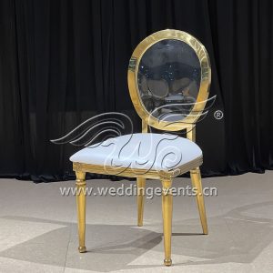 Acrylic Chair With Cushion