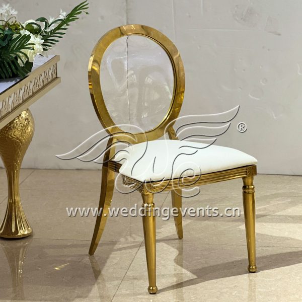 Acrylic Chair With Cushion