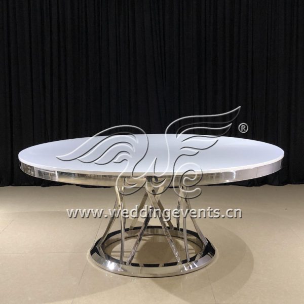 Gold Stainless Steel Event Table