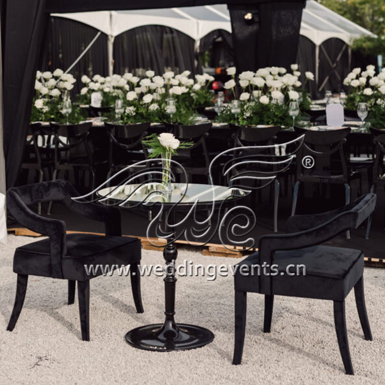 Luxury Black Banquet Furniture
