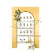 Wine Stemware Rack Arch Door Design for Events