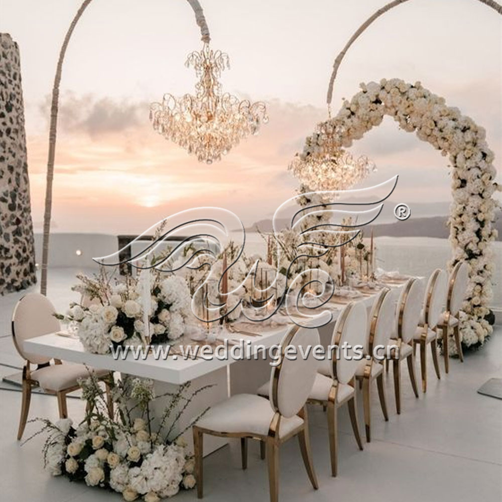 Romantic Sunset Palace Wedding