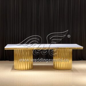 Rectangle Tables Wedding Reception