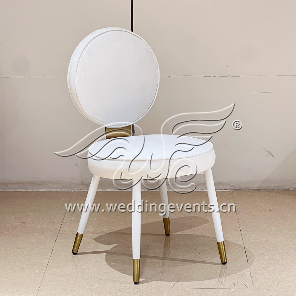 Elegant Velvet Wedding Chair