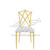 Decorative Chairs For Party Gold Stainless Steel Furniture