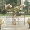 Metal Wine Rack Stand Stainless Steel Shelf for Wedding